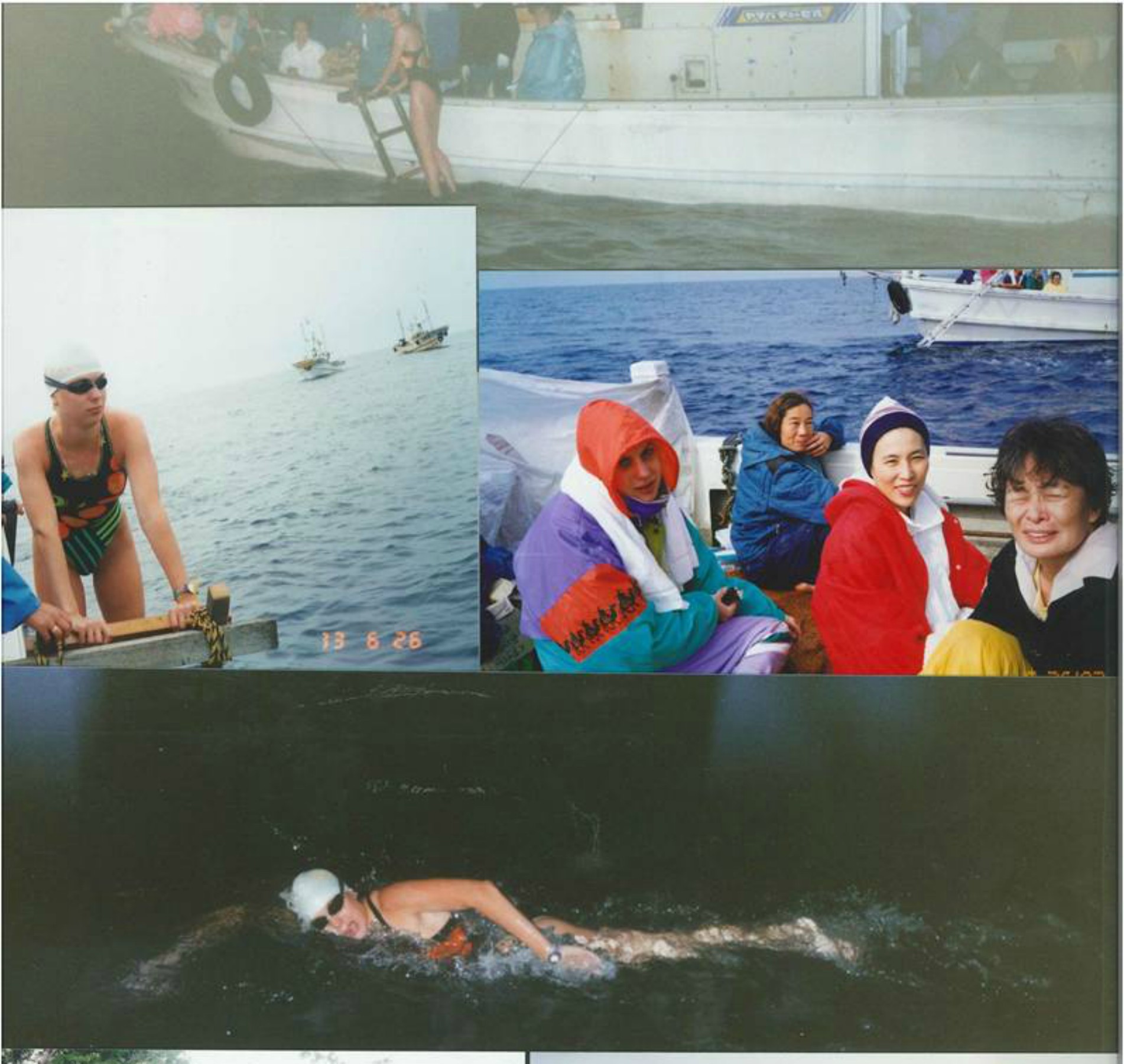 Durchschwimmen der Meerenge Tsugarn - Straße mit Sazanami Swimteam