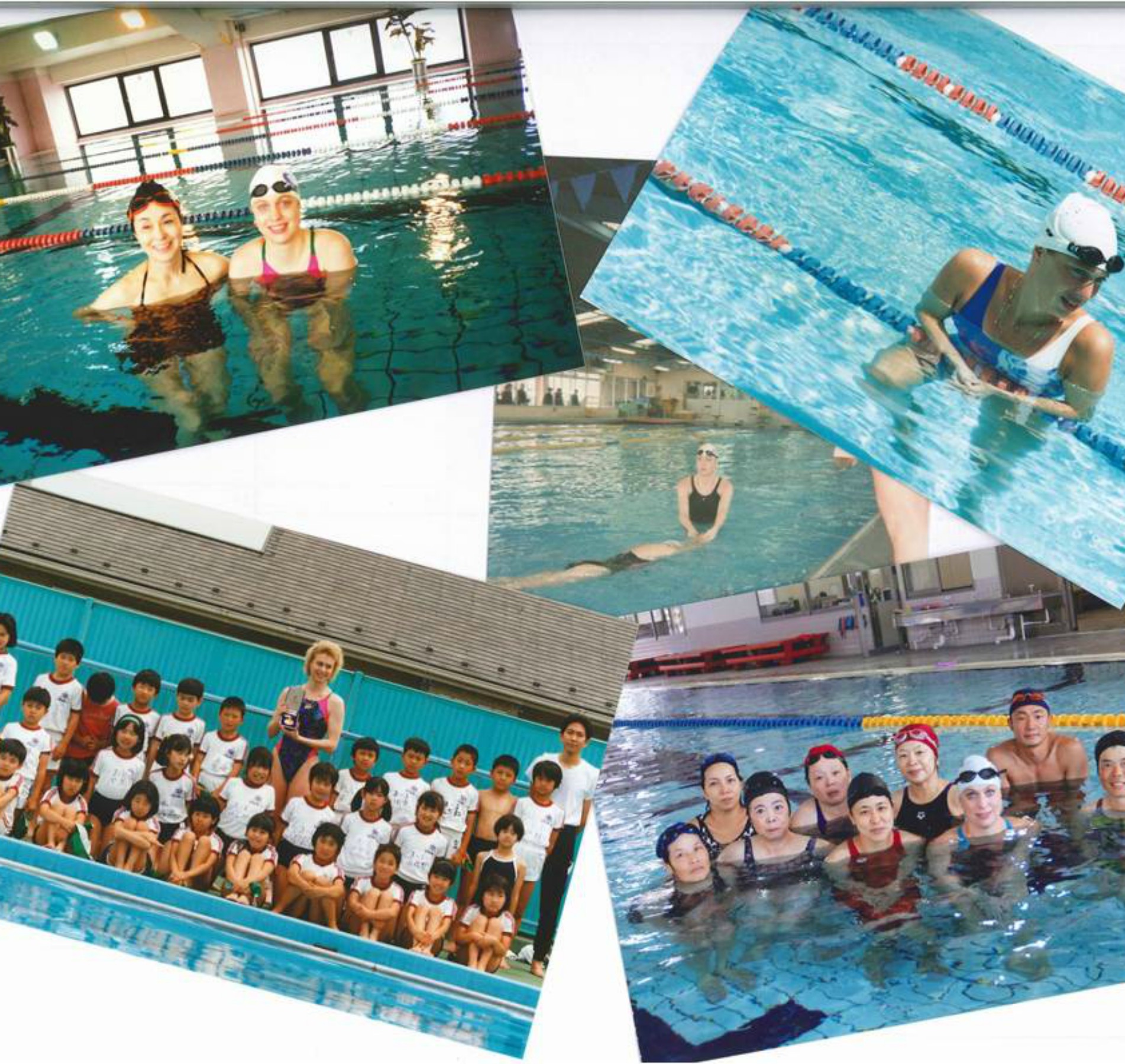Schwimmunterricht in Japan 1992 - 1995